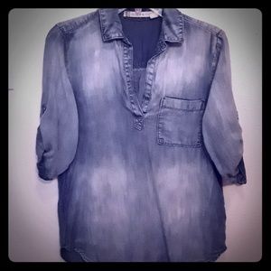 Denim top